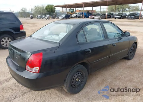 2005 Hyundai Elantra Gls/Gt from USA, damaged, VIN KMHDN46D35U196662